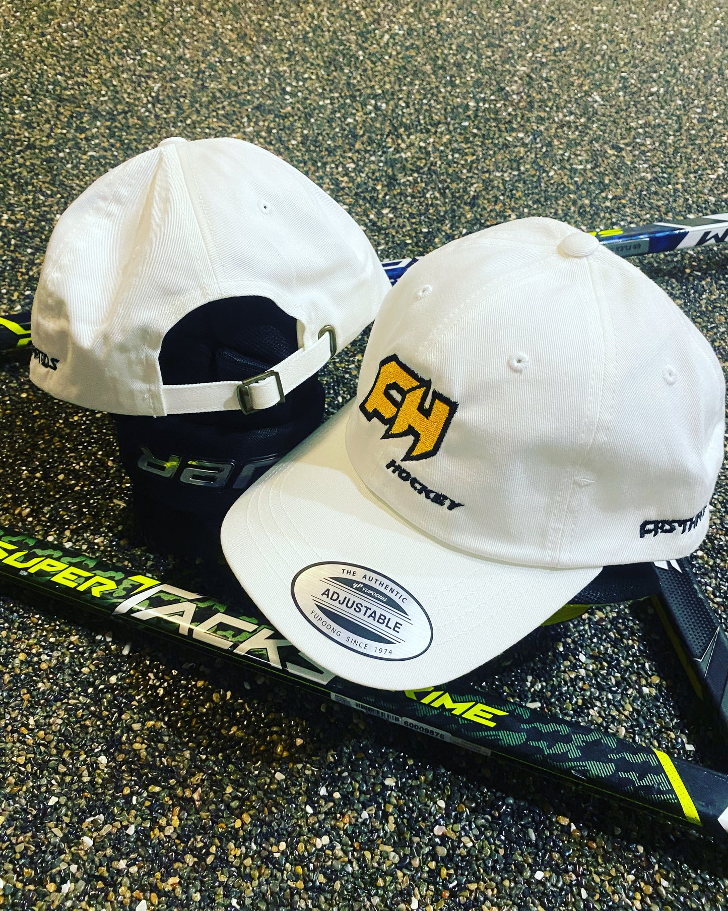 FHHockey "Dad" Hat White